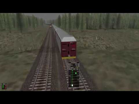 OR (MSTS) Marias Pass activity: Auto Train with Set-Out