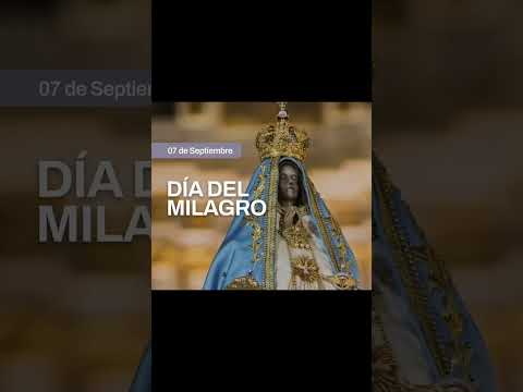 22 años de tu Milagro de amor Gracias Mi Virgencita del Valle por cuidarnos siempre #fe #esperanza 🙏