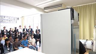 5月11日【びわ湖放送ニュース】「設置してほしい」手紙がきっかけに　家電大手パナソニックが草津市の小・中学校に冷蔵庫を寄贈