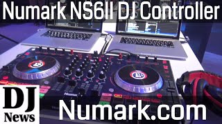 Video thumbnail for Numark NS6II DJ Controller NS62 For Mobile and Club Performance | Disc Jockey News by discjockeynews