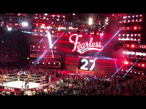 Nikki Bella Return Royal Rumble 2018 Live