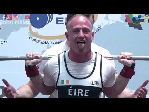 Deividas Barisas - 6th Place 565kg Total - 66kg Class 2019 EPF Classic Open