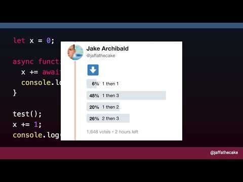 JS quiz: async function execution order