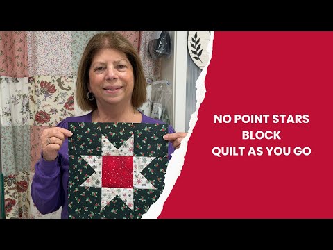 No Points Stars QAYG block, Beginner friendly