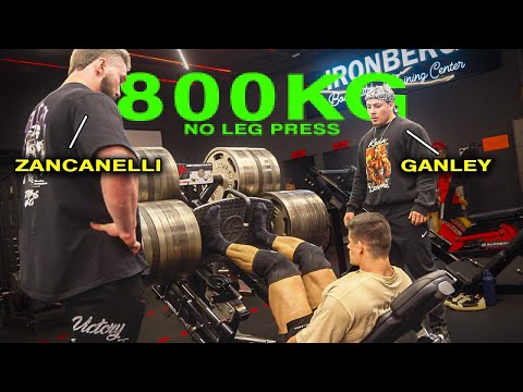 GANLEY and ZANCA in the BEST LEGDAY of My Preparation!