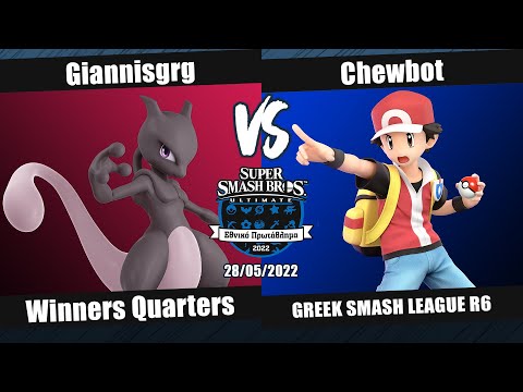 GSL22R6 -WQ- Giannisgrg (Mewtwo) vs Chewbot (Pokémon Trainer) - Super Smash Bros Ultimate