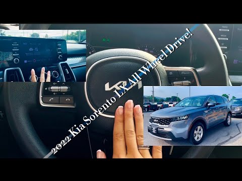 2022 Kia Sorento LX All Wheel Drive with Third row seating, foldable storage, and MORE!!