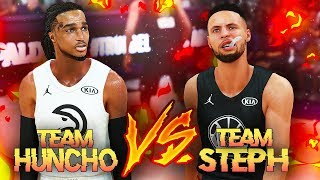 Quavo 100 Point Challenge! Team Quavo vs Team Steph! NBA 2K18 Migos MyCAREER #5