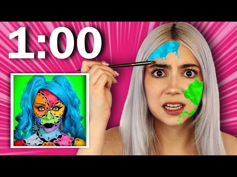 1 MINUTE to memorize the makeup and recreate it😳