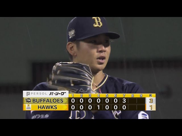 【7回裏】バファローズ・山下舜平大 7回103球2安打7奪三振1失点の好投を披露!!  2024年8月28日 福岡ソフトバンクホークス 対 オリックス・バファローズ