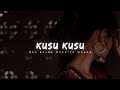Kusu Kusu Slowed Reverb Nora Fateh