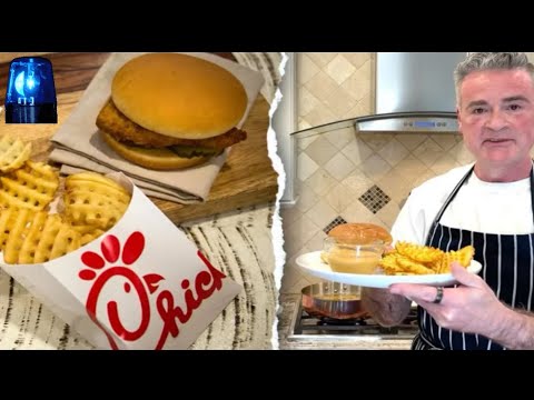 How To Make A Homemade Chick-fil-A Sandwich!