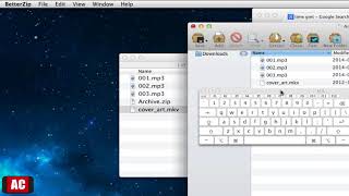 Finder for ZIP files on Mac-BetterZip