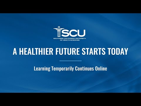 Virtual Learning at SCU - A Healthier Future Starts Here