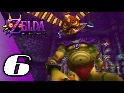 The Legend of Zelda: Majora's Mask 3D - 100% Walkthrough Part 6 - Woodfall Temple