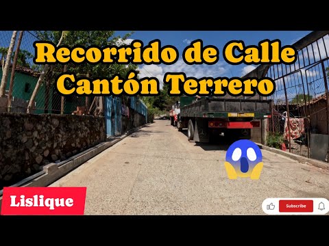 Calle Hacía Cantón Terrero Lislique La Unión 
