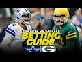 Cowboys at Packers Betting Preview: FREE expert picks, props [NFL Week 10] | CBS Sports HQ