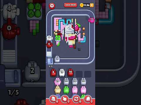 Pixel Flow Level 2638 Walkthrough