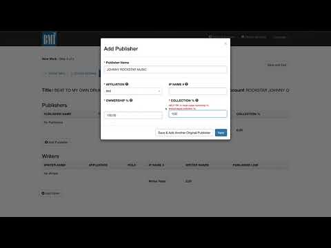 How To Register Your Songs Online at BMI.com