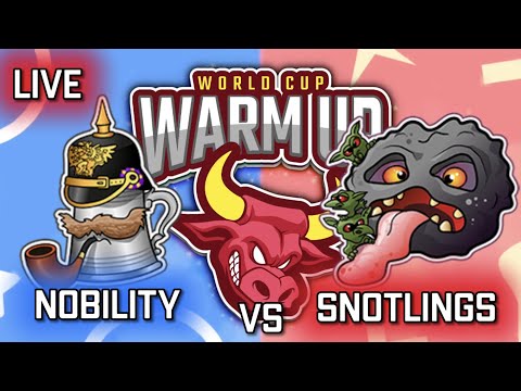 LIVE Blood Bowl - Nobility vs Snotlings | World Cup Warm Up (Bonehead Podcast)