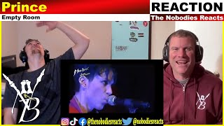 Prince "Empty Room" - LIVE! (REACTION)