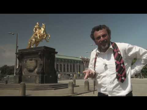 "Der betrunkene Sachse" (Olaf Böhme) führt durch Dresden (D 2008)