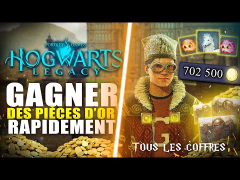 Hogwarts Legacy : Beaucoup d'ARGENT dès le Début du jeu (10 000 Or/10 Min) ASTUCE, Coffres & Farm