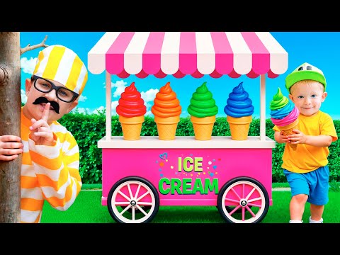 Mom’s Ice Cream Truck Was Robbed! 🍦👧🧒 Kids Save the Day!
