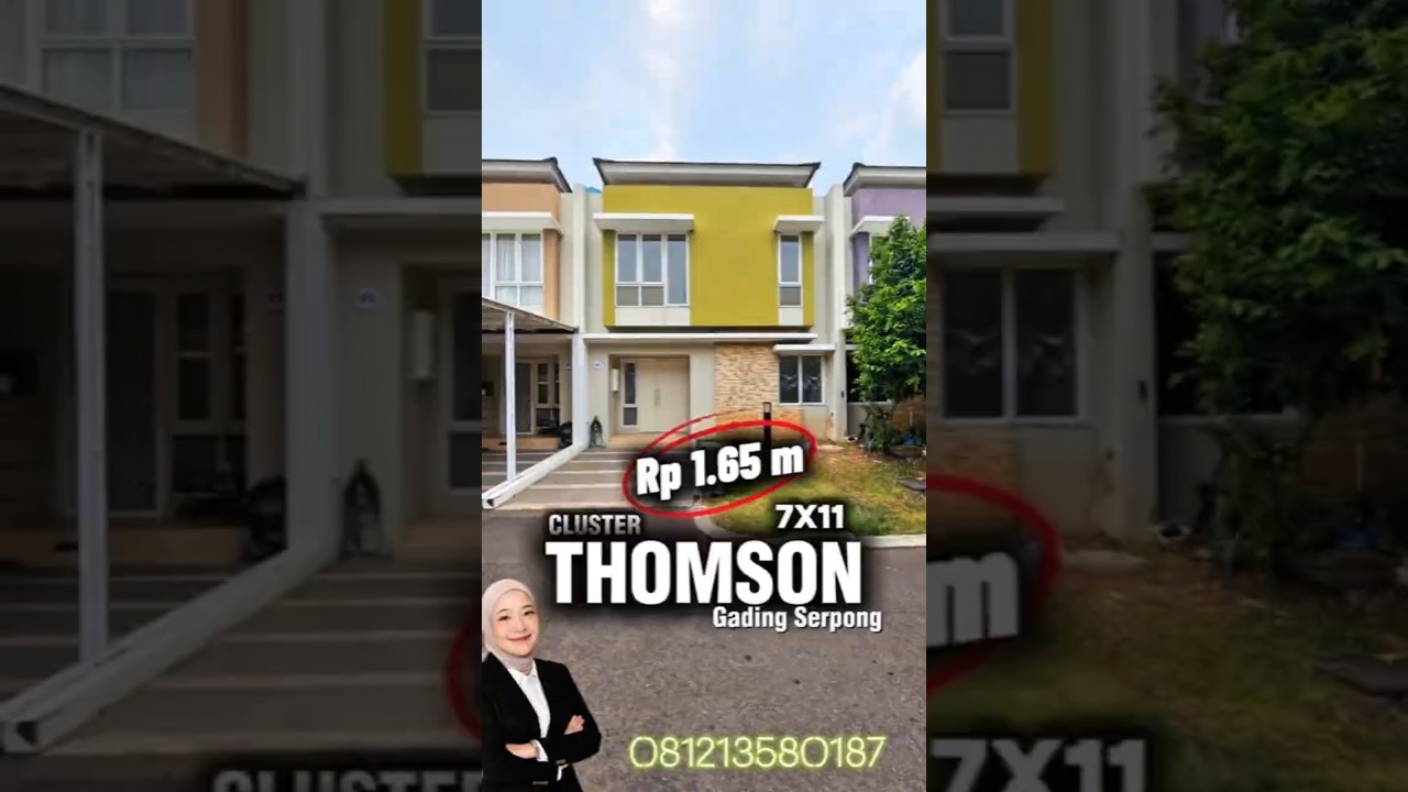 Dijual Rumah Murah di Thomson Gading Serpong