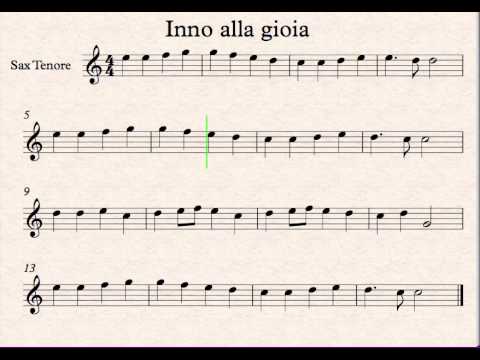 Inno alla gioia - Sax Tenore