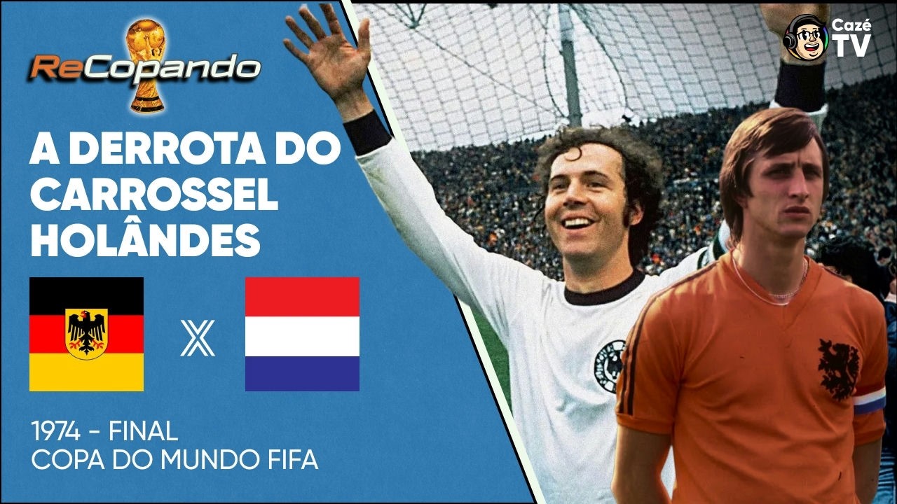 RELEMBRE ALEMANHA X HOLANDA NA SEMIFINAL DA COPA DO MUNDO FIFA 1974 | RECOPANDO