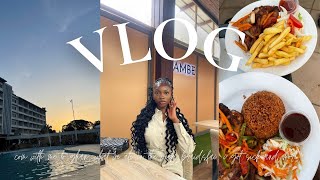 VLOG | GHANA TRAVEL VLOG🇬🇭, WHAT I EAT, BRAIDS FAIL, I GOT SICK AND MORE