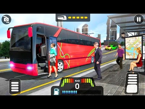 City Coach Bus Simulator Game 2021 - Android Gameplay