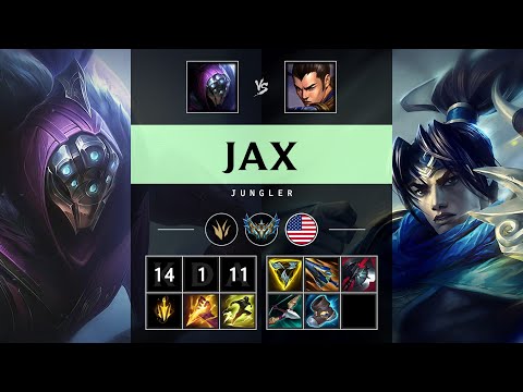 Jax Jungle vs Xin Zhao - NA Challenger Patch 25.13