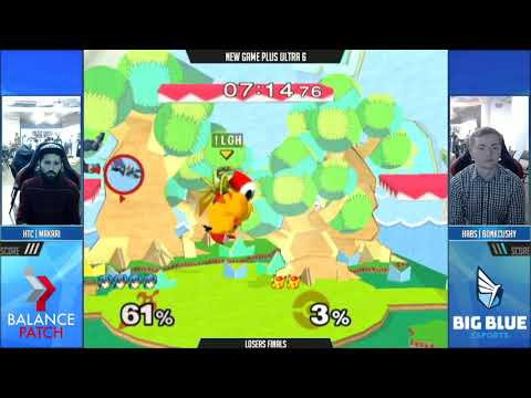 NGPU 6 SSBM - Makari (Marth) vs. BonkCushy (Pikachu) - Melee LF