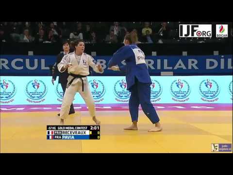Judo 2016 Grand Prix Samsun: Receveaux (FRA) - Pavia (FRA) [-57kg] final