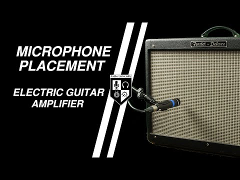 Guitar Amp Mic Placement Demonstration - Recording Electric Guitar