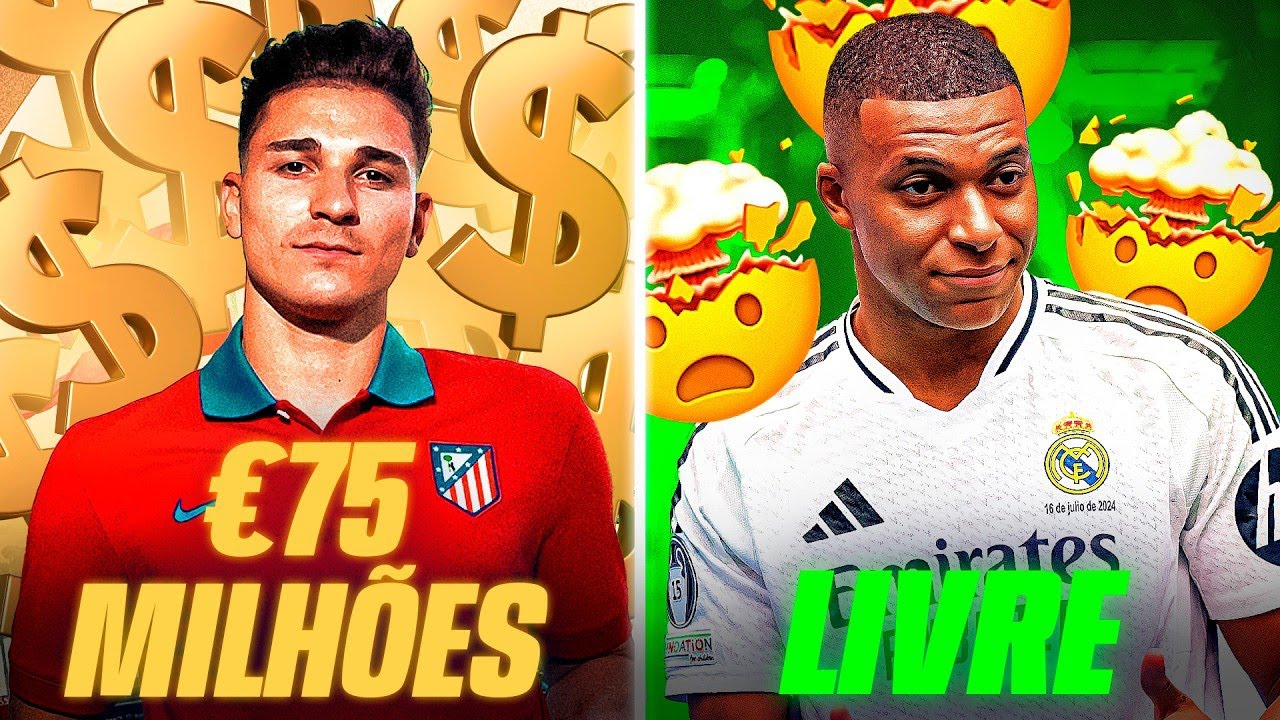 RESUMÃO da janela de transferências 2024/25 🔁