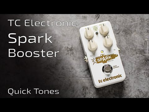 TC Electronic SPARK Booster - Quick Boosted Tones (no talk)