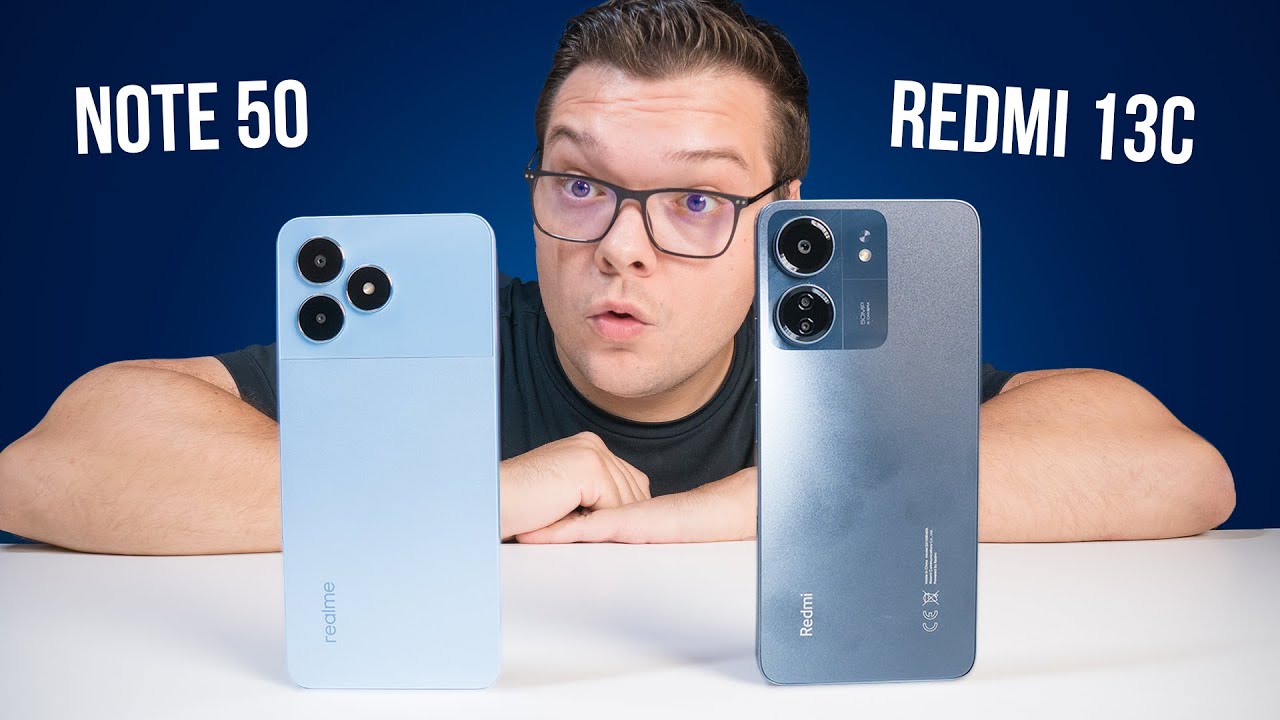 os BARATINHOS! Realme Note 50 vs Redmi 13C! comparativo