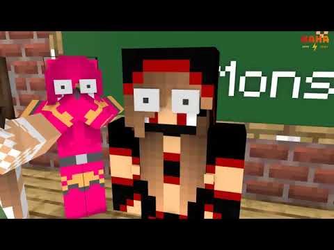 Monster School   Poor Creeper  Slap Kings    Funny Minecraft Animation