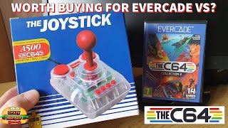 THEC64 Joystick - Worth Buying For Use On Evercade VS?  Compatibility Test on C64 Collection 2!