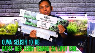 Lampu LED Aquarium Kandila Seri S | Mantap Abis, 2x lebih terang dari Model sebelumnya....