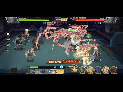 Combo metal knight + Golden ball musuh rataaaa - One Punch Man The Strongest