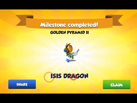 #DML I am hatching Isis Dragon - Dragon Mania Legends