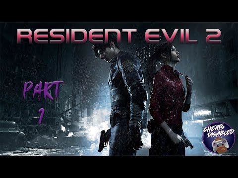 Resident Evil 2 REmake with Mods Leon 1st Part 1