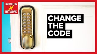 How to Change the Code on a Digital Combination Door Lock