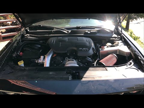 Dodge Challenger V6 Ripp supercharger install part 2