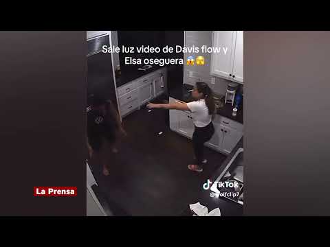 Videos of Elsa Oseguera and Davis Flow in a heated argument have been leaked