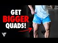 Leg Workout for Bigger Quads (5 EXERCISES!)